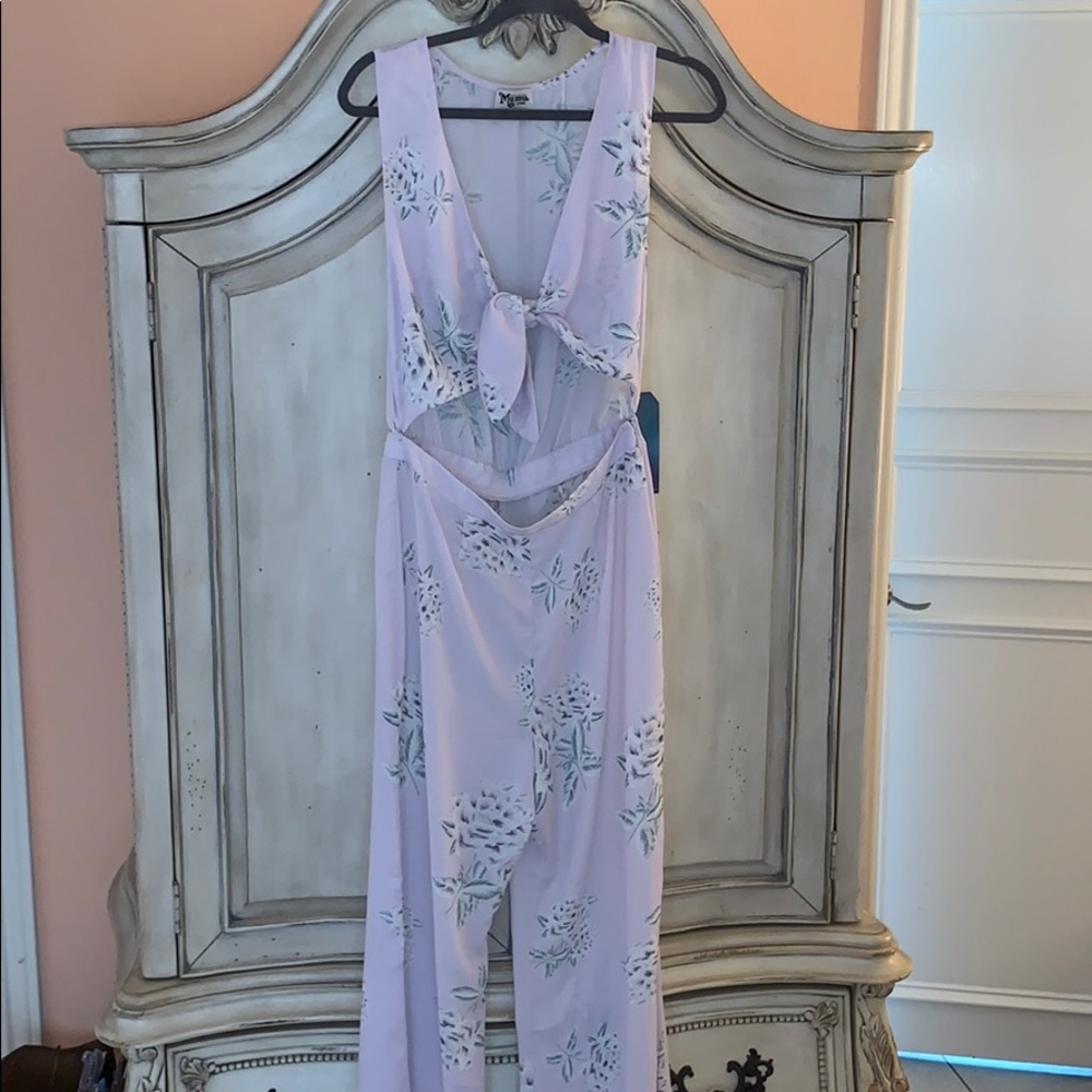 NWT Show Me Your MuMu Liv Lov Lav Jumpsuit